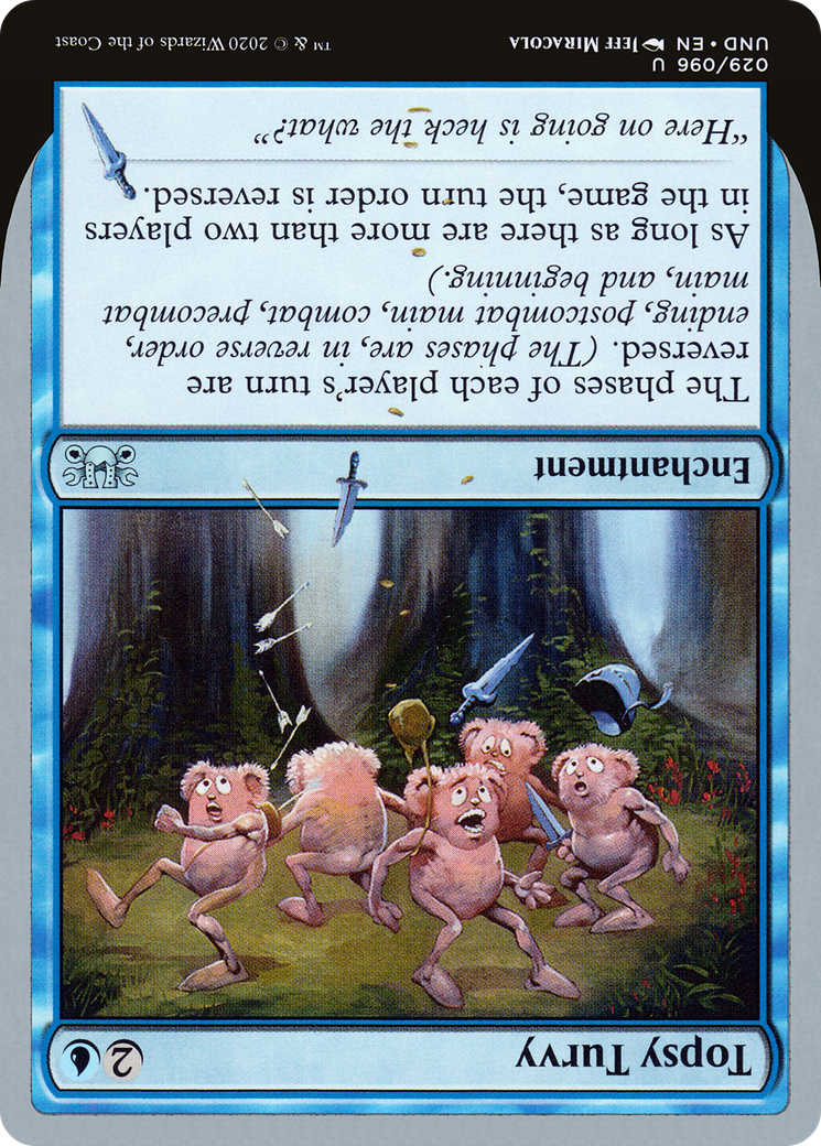 MTG - Topsy Turvy - Unsanctioned (und)