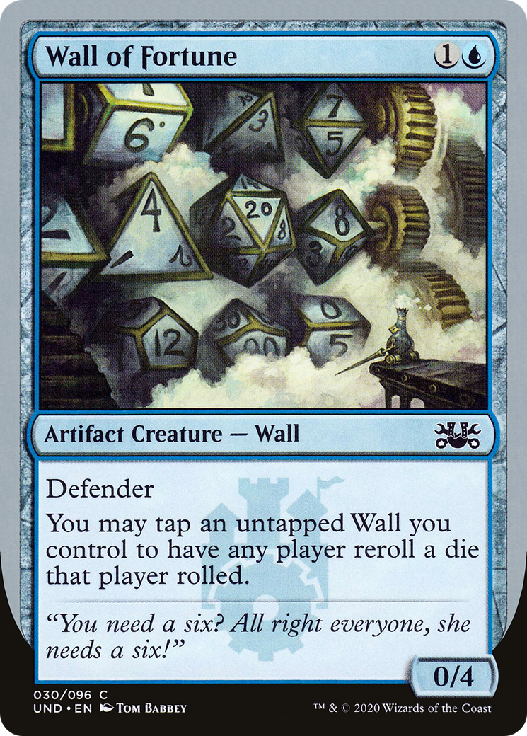 MTG - Wall of Fortune - Unsanctioned (und)