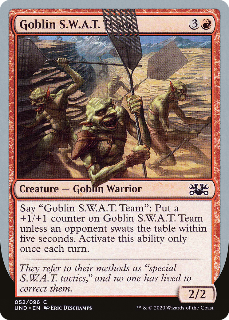 MTG - Goblin S.W.A.T. Team - Unsanctioned (und)