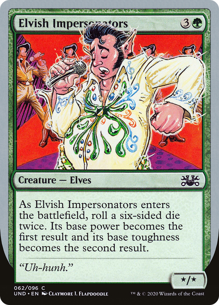 MTG - Elvish Impersonators - Unsanctioned (und)