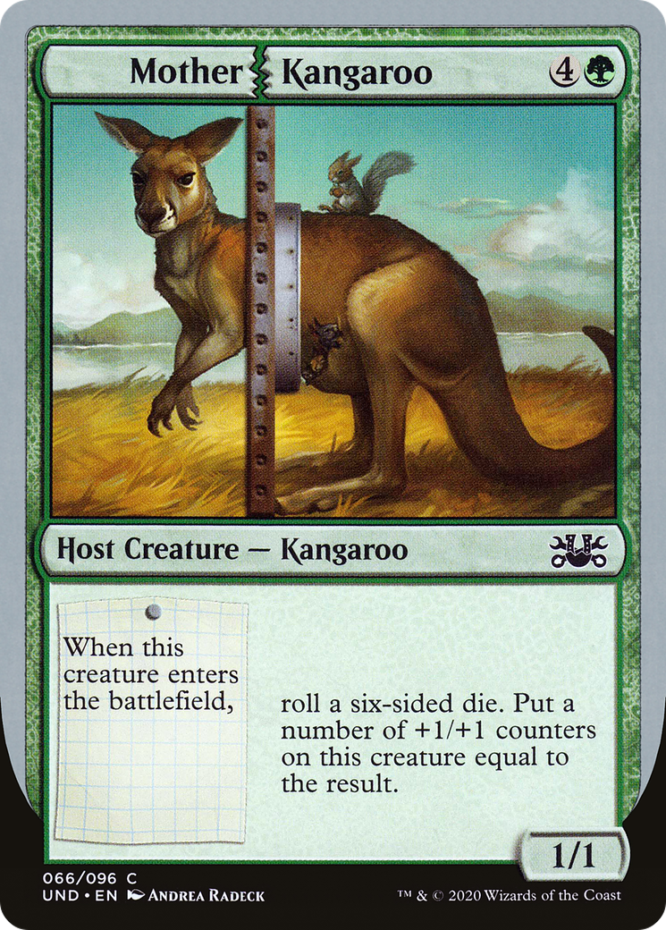 MTG - Mother Kangaroo - Unsanctioned (und)