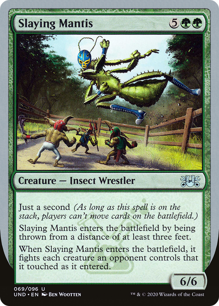 MTG - Slaying Mantis - Unsanctioned (und)