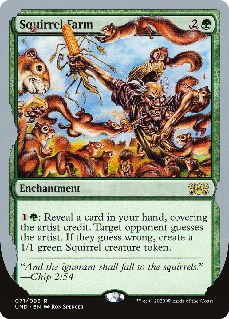 MTG - Squirrel Farm - Unsanctioned (und)