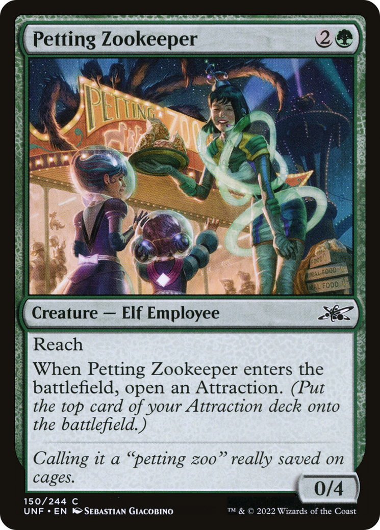 MTG - Petting Zookeeper - Unfinity (UNF)