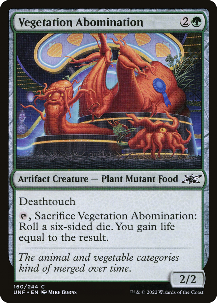 MTG - Vegetation Abomination - Unfinity (UNF)