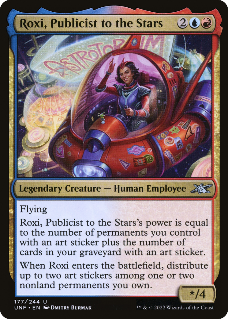 MTG - Roxi, Publicist to the Stars - Unfinity (UNF)