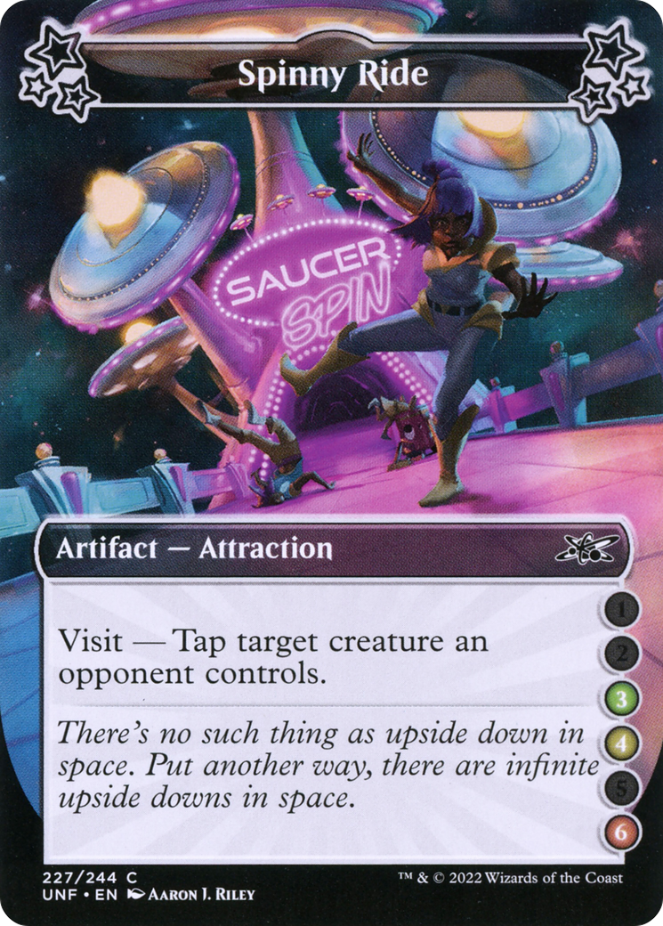 MTG - Spinny Ride (227d) - Unfinity (UNF)