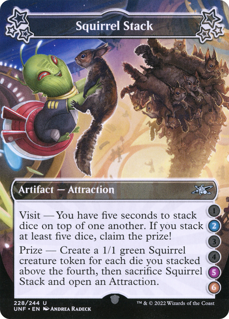 MTG - Squirrel Stack (228c) - Unfinity (UNF)