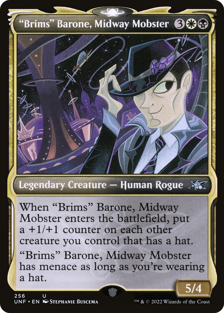MTG - "Brims" Barone, Midway Mobster - Unfinity (UNF)