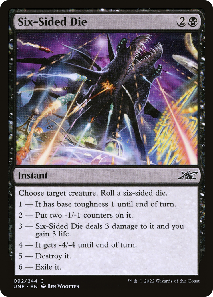 MTG - Six-Sided Die - Unfinity (UNF)