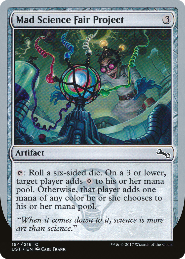 MTG - Mad Science Fair Project - Unstable (ust)