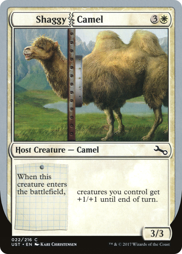 MTG - Shaggy Camel - Unstable (ust)