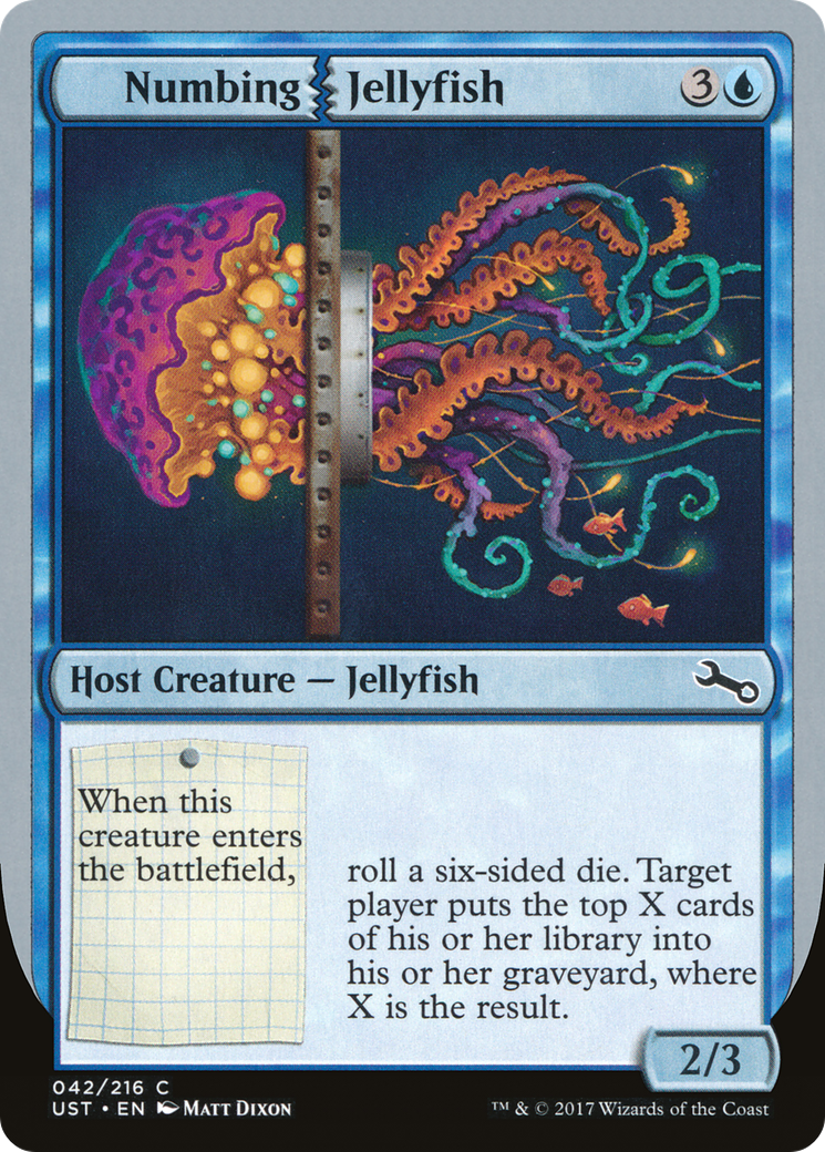 MTG - Numbing Jellyfish - Unstable (ust)