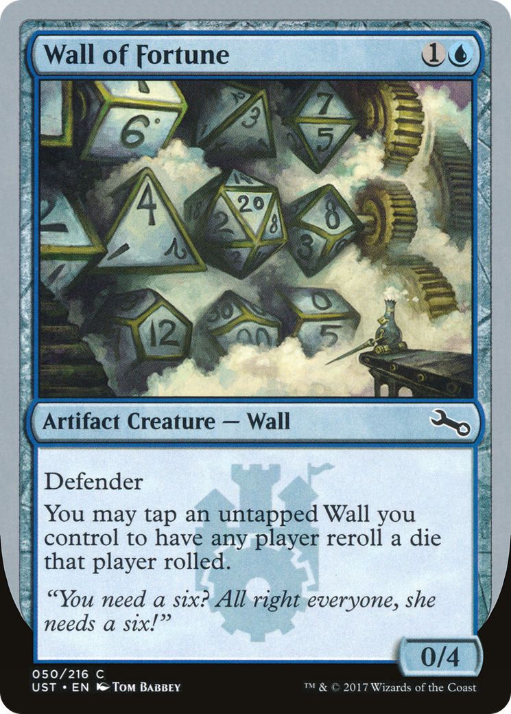 MTG - Wall of Fortune - Unstable (UST)