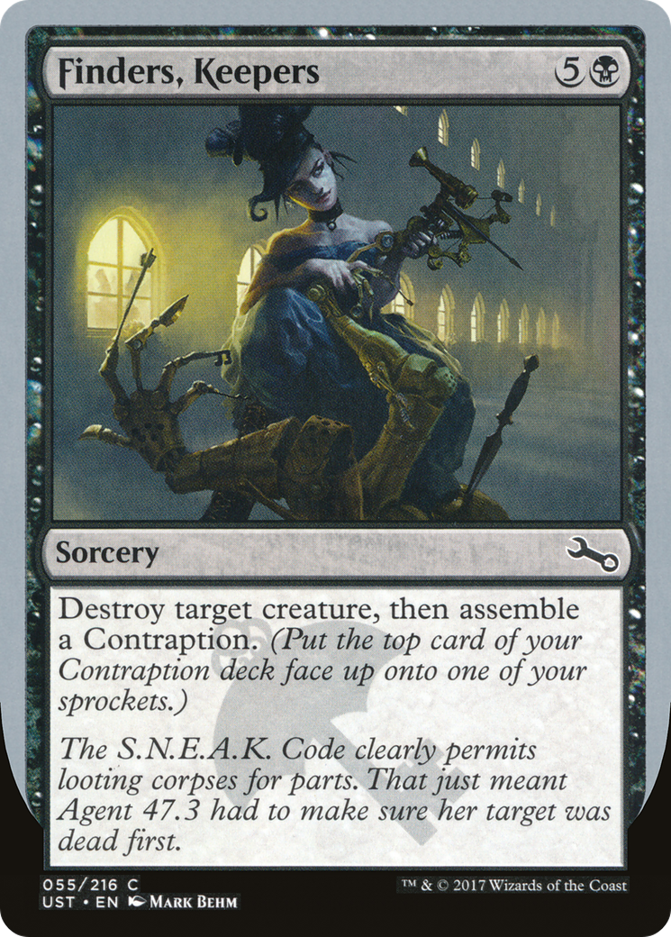 MTG - Finders, Keepers - Unstable (ust)