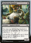 MTG - Snickering Squirrel - Unstable (ust)