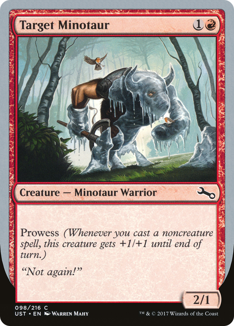 Target Minotaur (98a)
