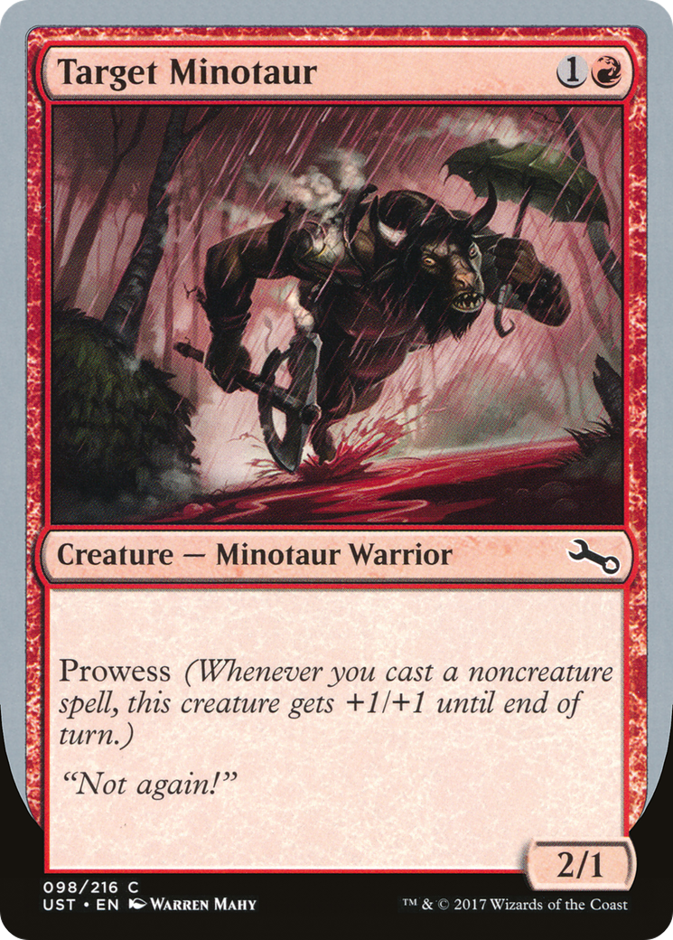 Target Minotaur (98b)