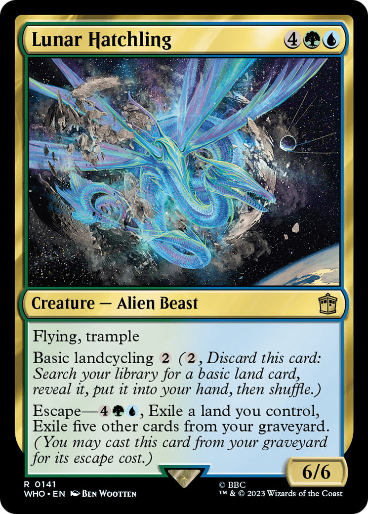 MTG - Lunar Hatchling - Doctor Who (who)