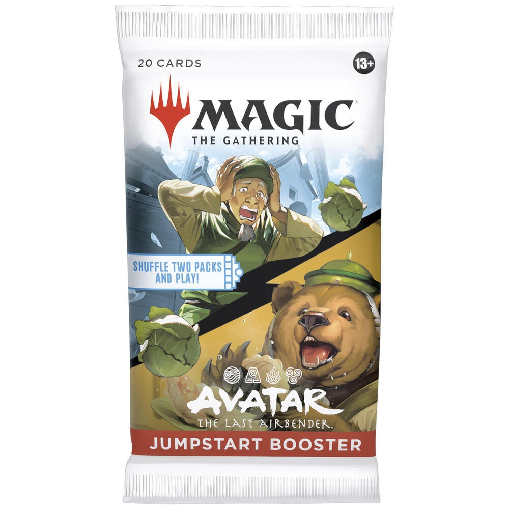 MAGIC THE GATHERING Avatar The Last Airbender Jumpstart Booster pack on a white background