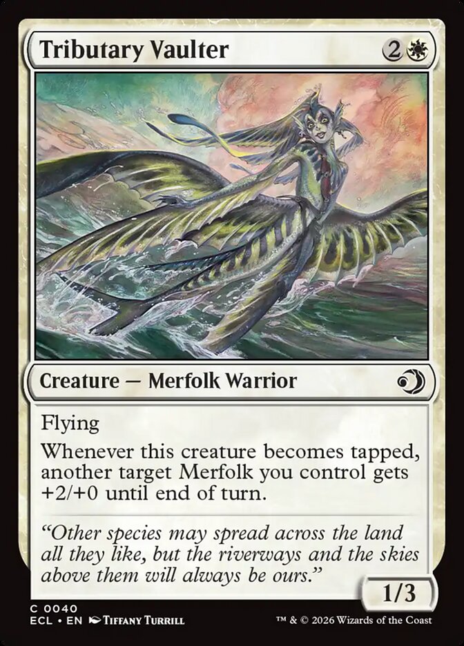 MTG - Tributary Vaulter - Lorwyn Eclipsed (SOS)