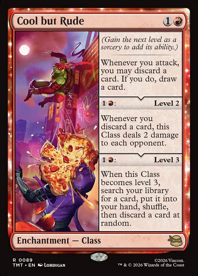 MTG - Cool but Rude - Teenage Mutant Ninja Turtles (SOS)
