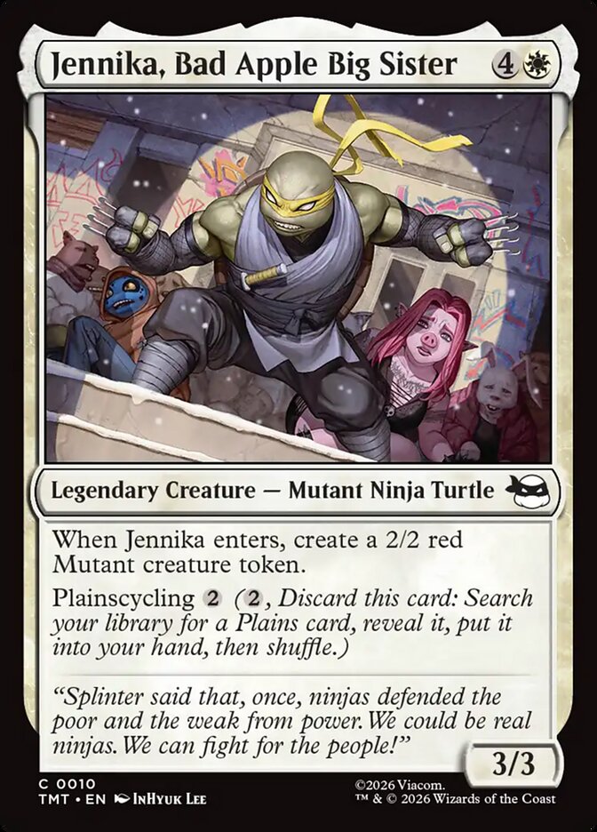 MTG - Jennika, Bad Apple Big Sister - Teenage Mutant Ninja Turtles (SOS)