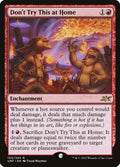MTG - Don't Try This at Home - Unfinity (SOS)