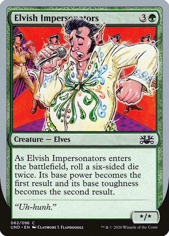 MTG - Elvish Impersonators - Unsanctioned (SOS)