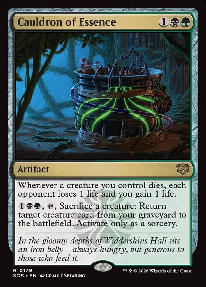 MTG - Cauldron of Essence - Secrets of Strixhaven (SOS)