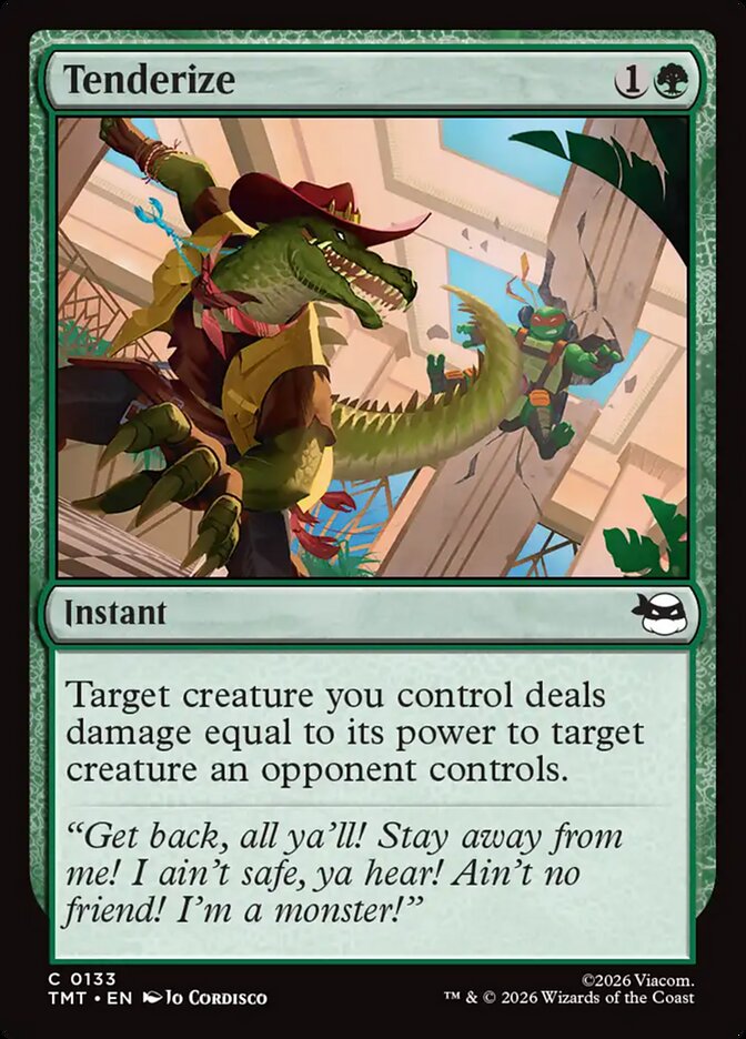 MTG - Tenderize - Teenage Mutant Ninja Turtles (SOS)