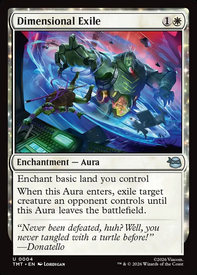 MTG - Dimensional Exile - Teenage Mutant Ninja Turtles (SOS)