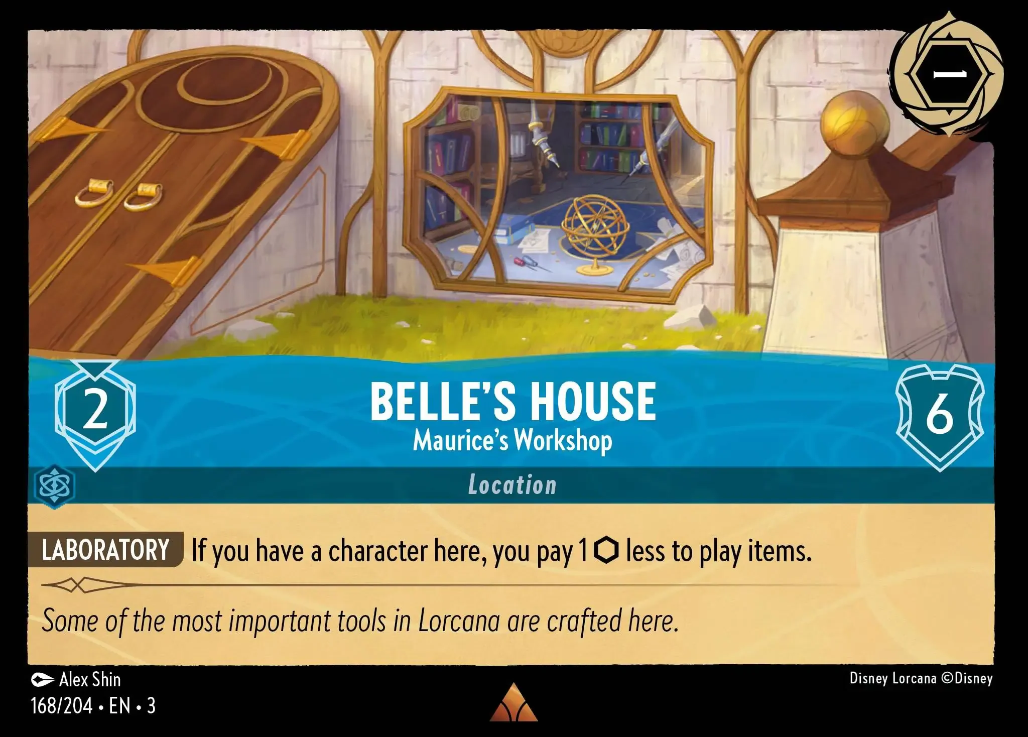 Lorcana - Belle's House - Maurice's Workshop - Into the Inklands