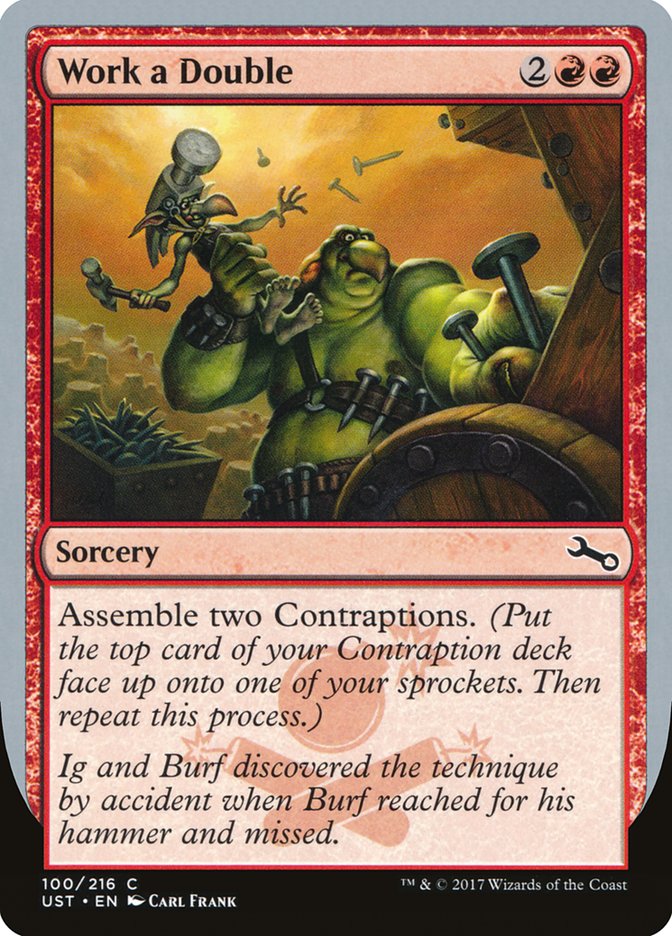 MTG - Work a Double - Unstable (SOS)