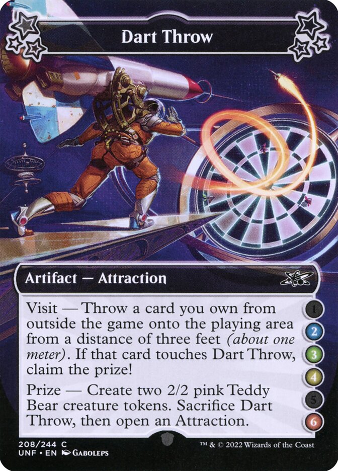 MTG - Dart Throw - Unfinity (SOS)