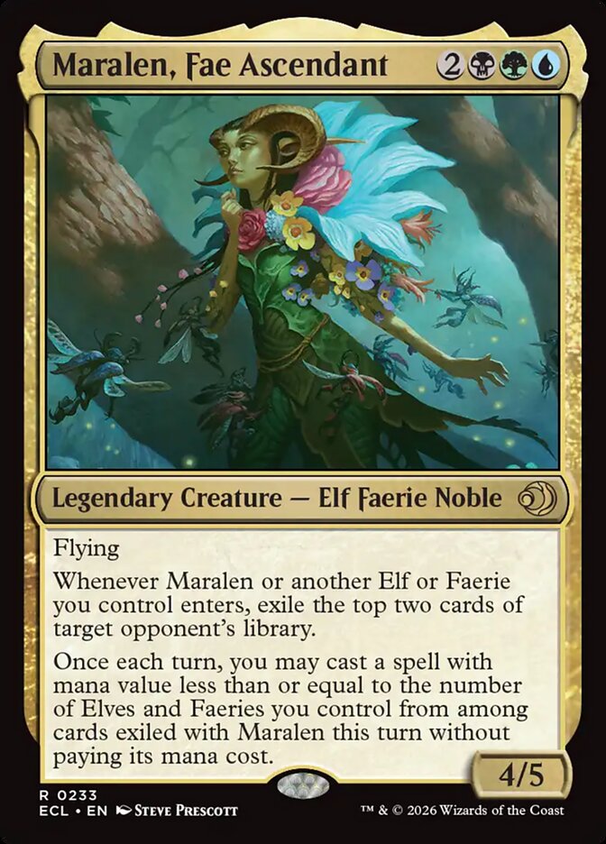 MTG - Maralen, Fae Ascendant - Lorwyn Eclipsed (SOS)