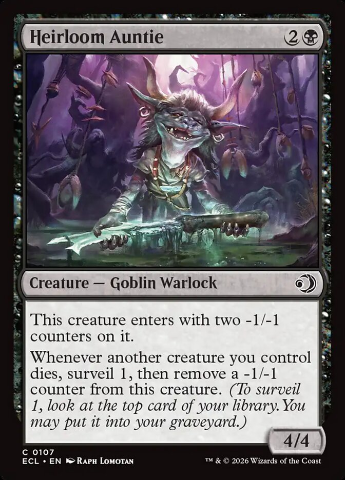 MTG - Heirloom Auntie - Lorwyn Eclipsed (SOS)