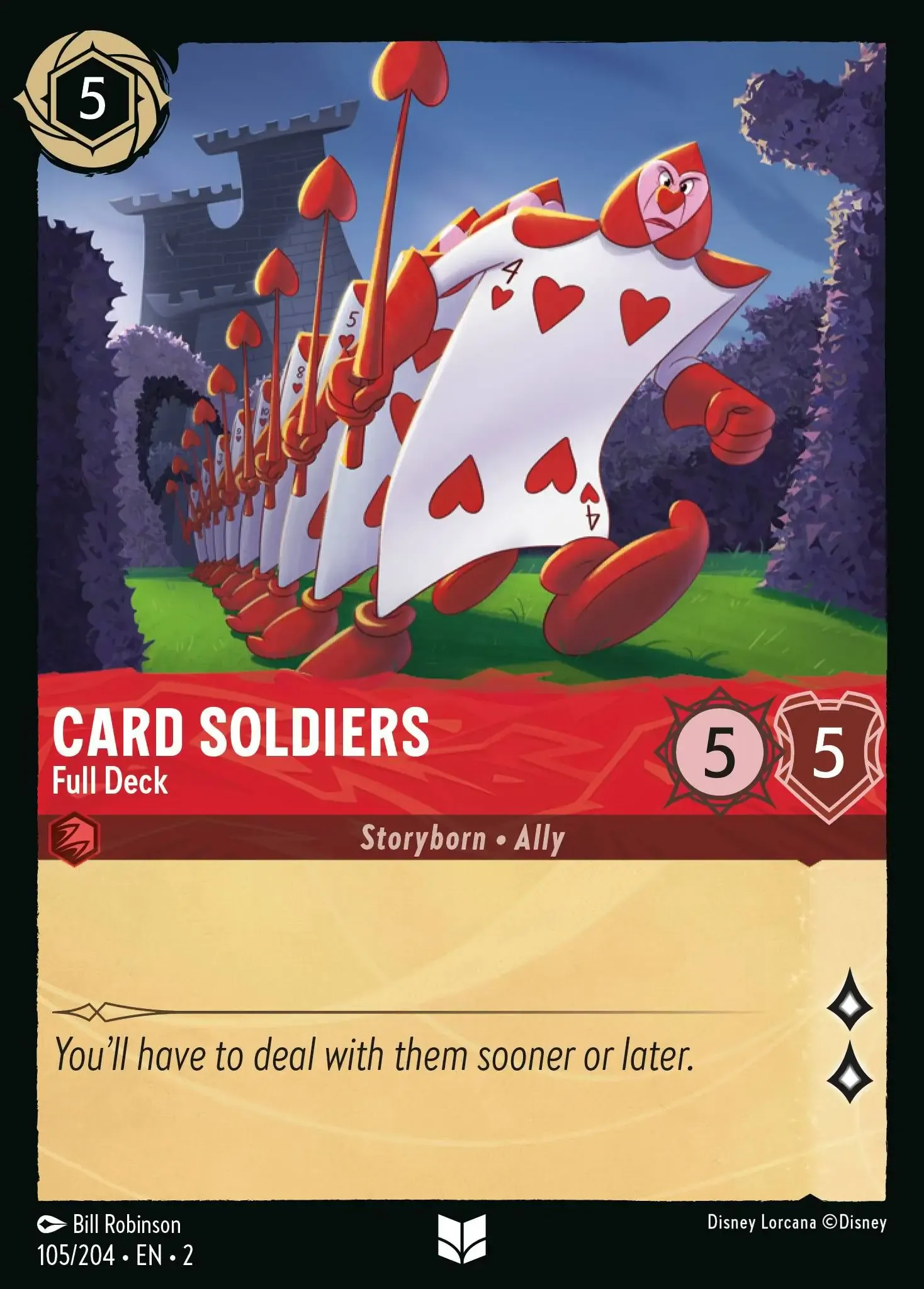 Lorcana - Card Soldiers - Full Deck - Rise of the Floodborn