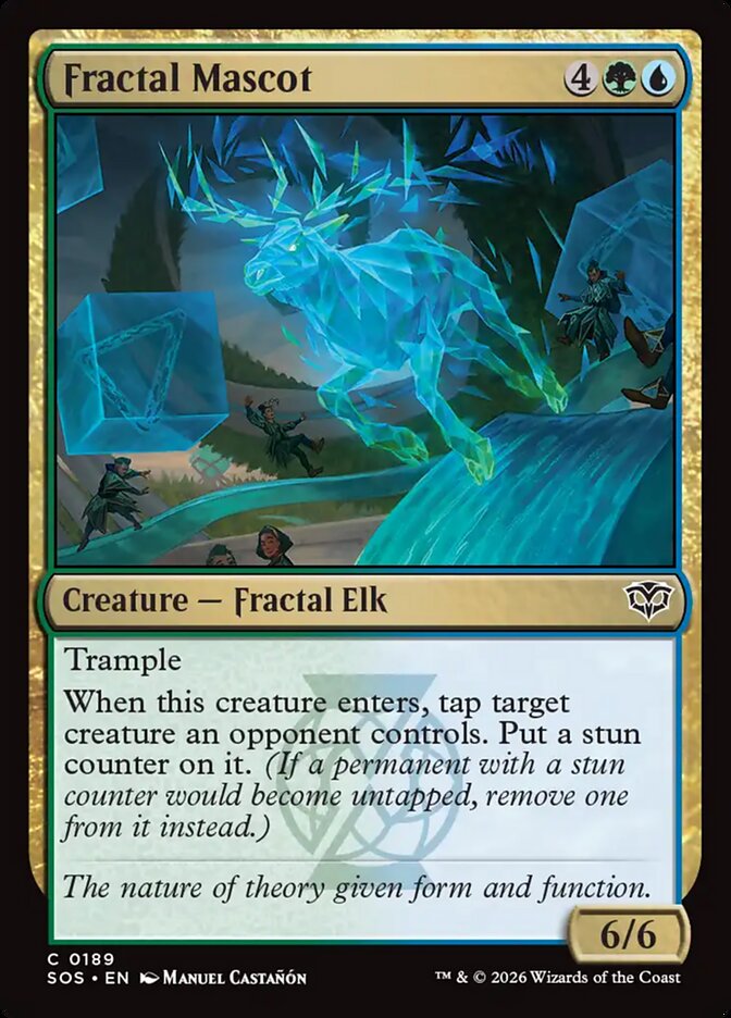 MTG - Fractal Mascot - Secrets of Strixhaven (SOS)