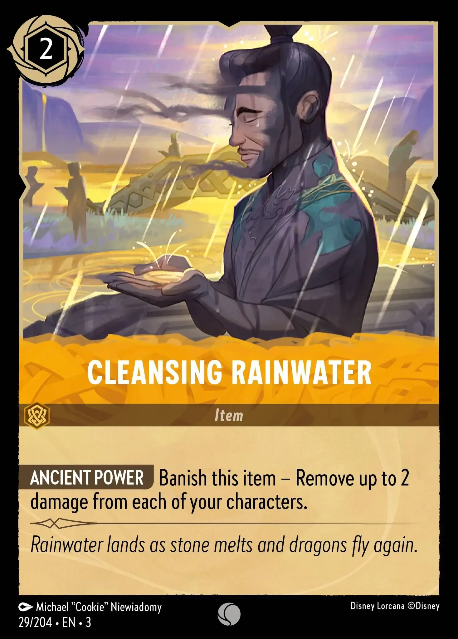 Lorcana - Cleansing Rainwater - Into the Inklands