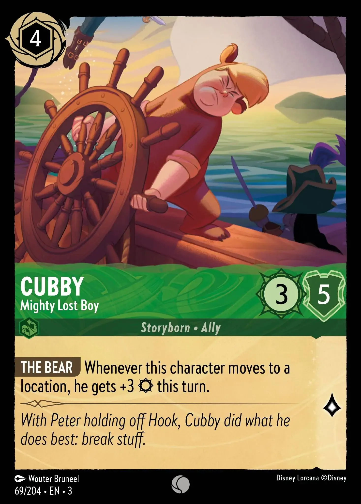Lorcana - Cubby - Mighty Lost Boy - Into the Inklands