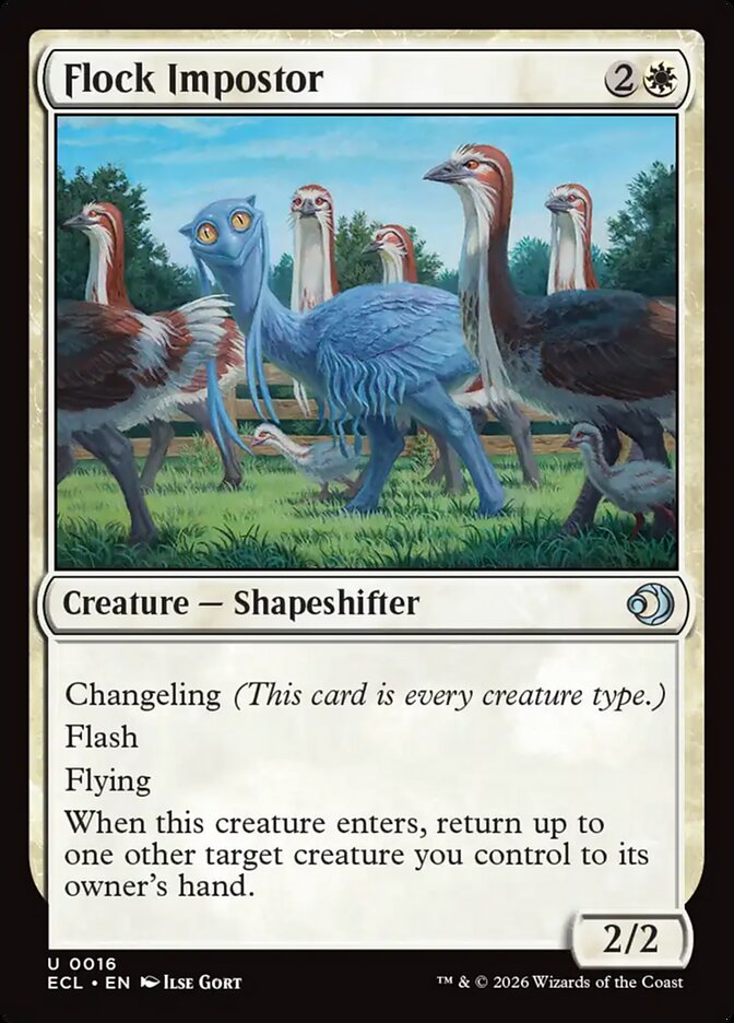 MTG - Flock Impostor - Lorwyn Eclipsed (SOS)