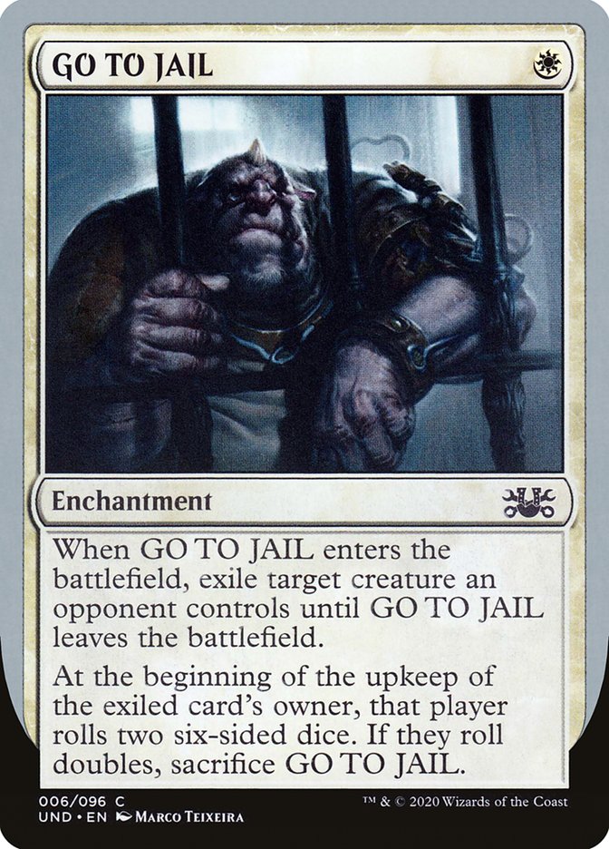MTG - GO TO JAIL - Unsanctioned (SOS)