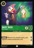 Lorcana - Daisy Duck - Secret Agent - Rise of the Floodborn