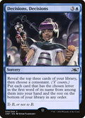 MTG - Decisions, Decisions - Unfinity (SOS)