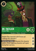 Lorcana - Dr. Facilier - Fortune Teller - Rise of the Floodborn