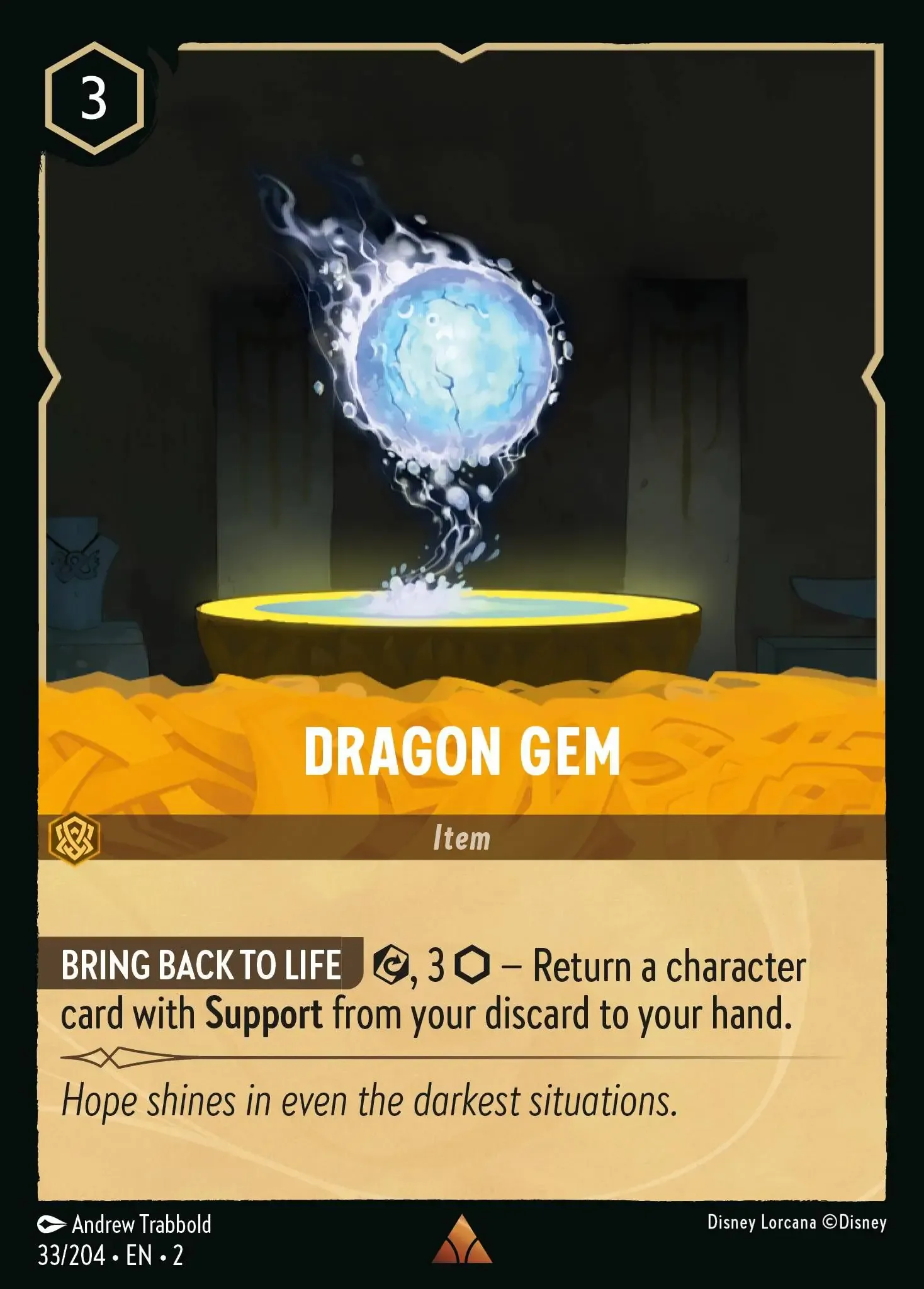 Lorcana - Dragon Gem - Rise of the Floodborn