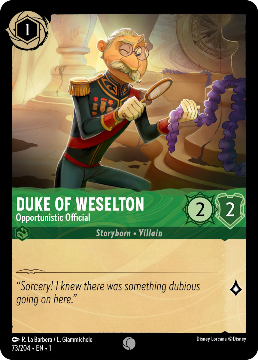 MTG - Duke Of Weselton - Opportunistic Official - The First Chapter (SOS)