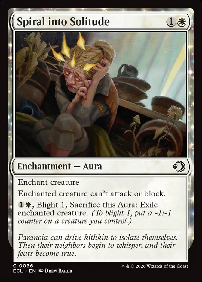 MTG - Spiral into Solitude - Lorwyn Eclipsed (SOS)