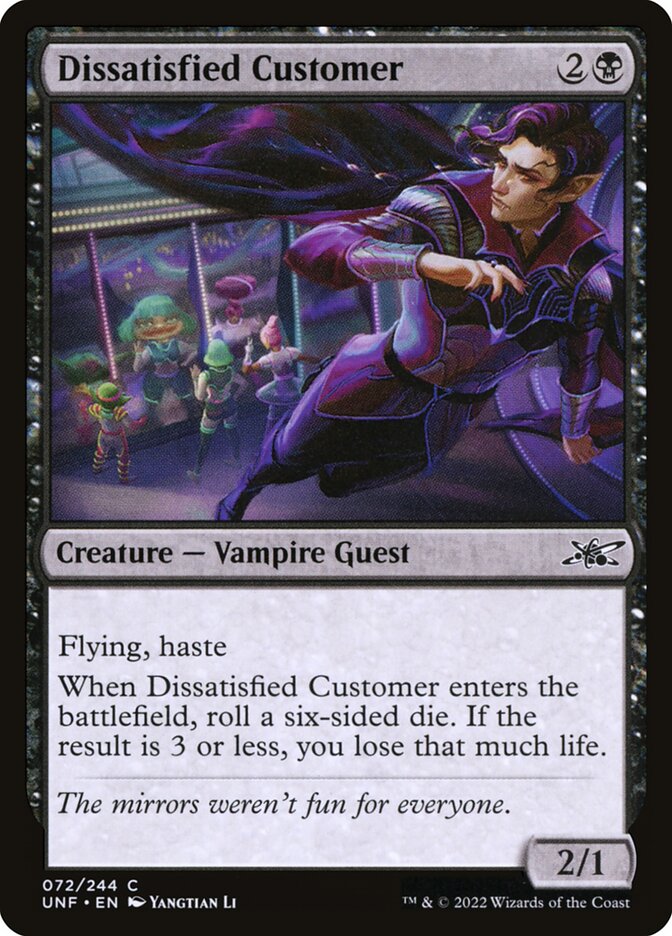 MTG - Dissatisfied Customer - Unfinity (SOS)
